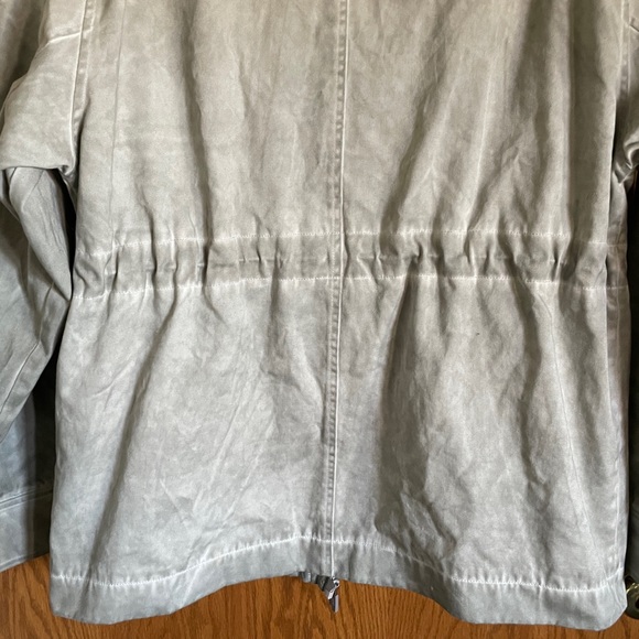 A Cold Wall Painted Gray Fade Out Field Jacket Men's Size Large New See Descrip. - Picture 13 of 16